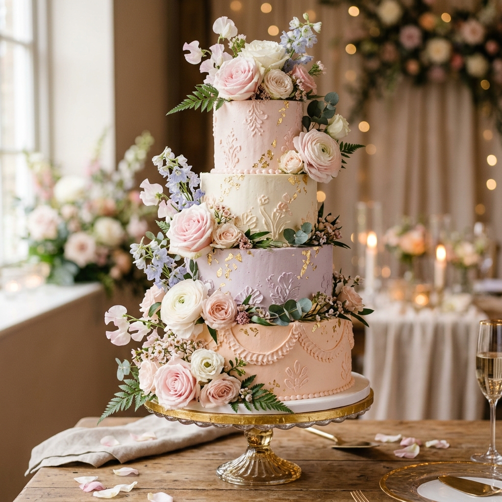 Beautiful custom cake by Ana's Bakehouse